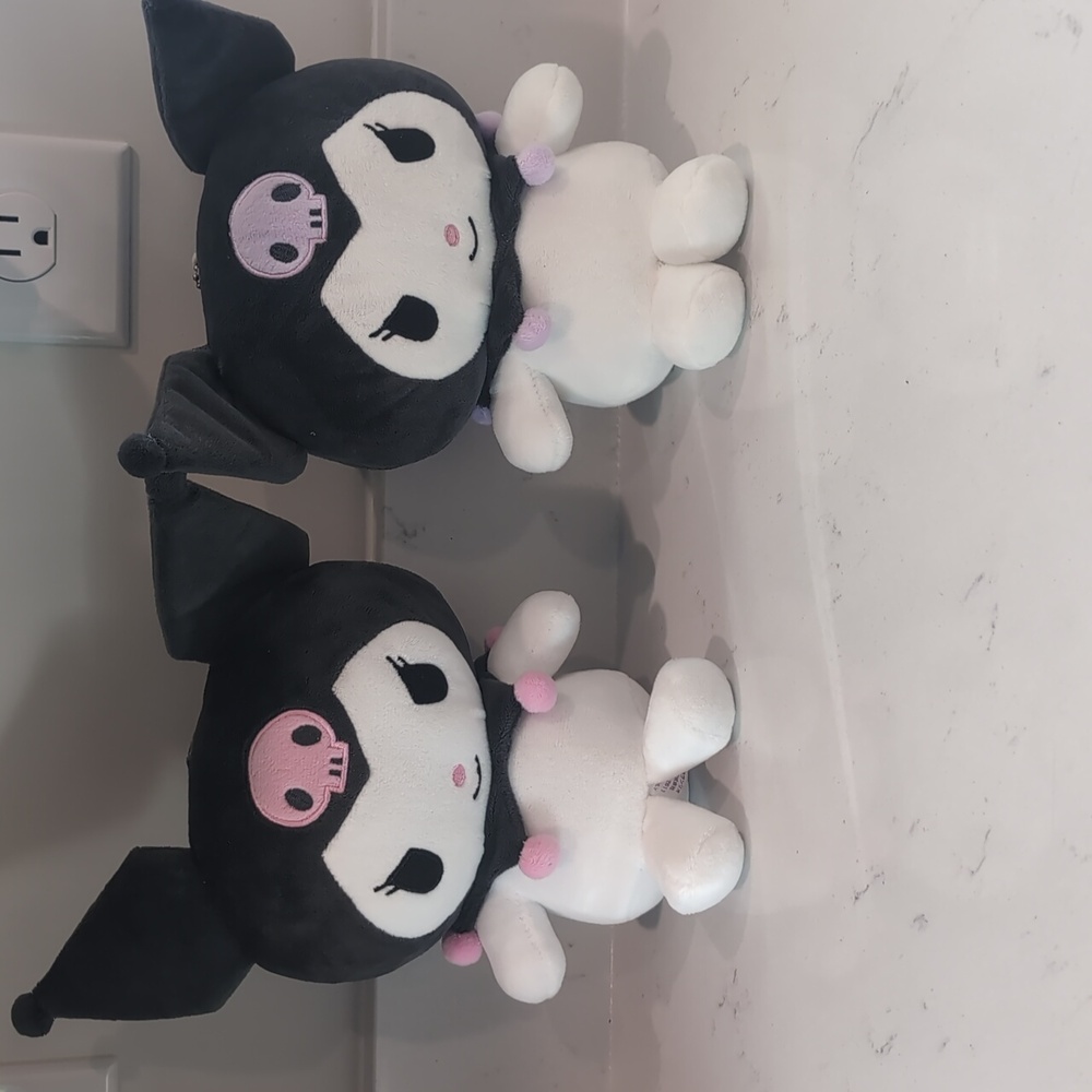 🖤 2 Kuromi Sanrio Plush 8”